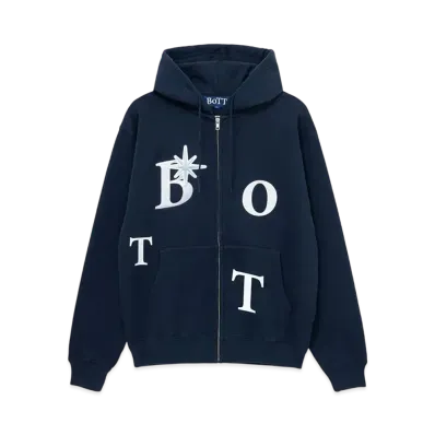 BoTT Scattered B Logo Zip Hoodie "Navy"