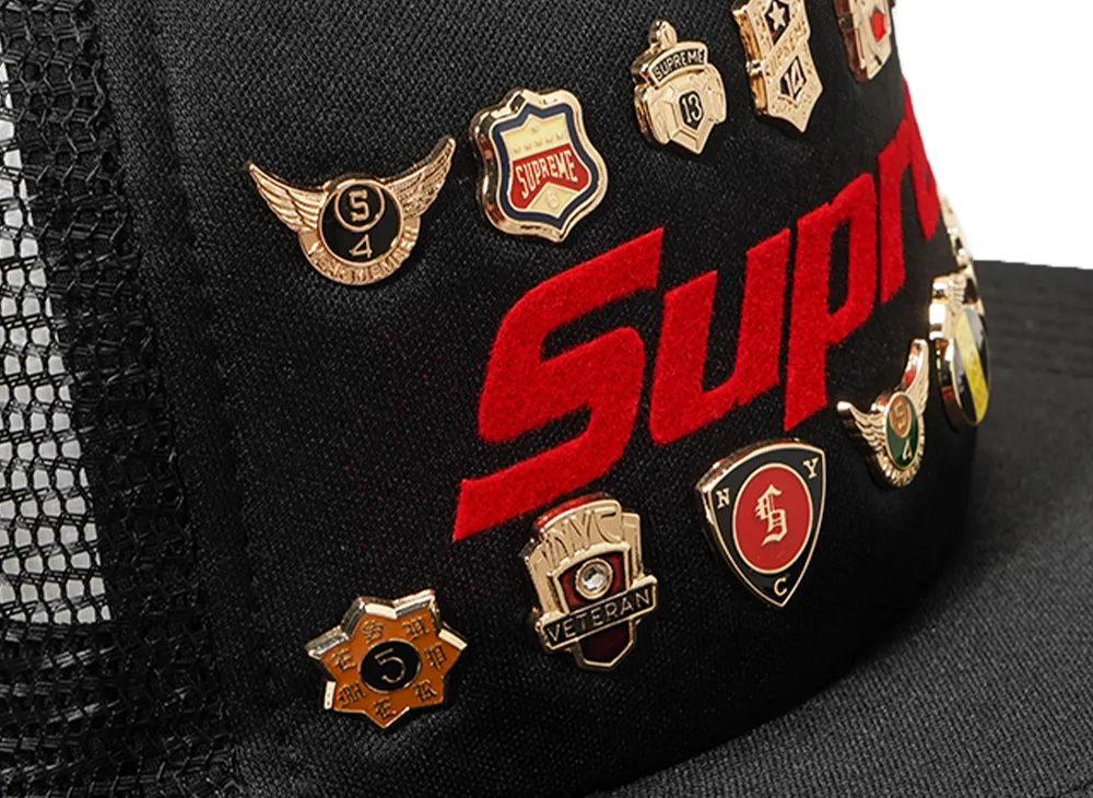 Supreme Pins Mesh Back 5-Panel Supreme Pins Mesh Back 5-Panel