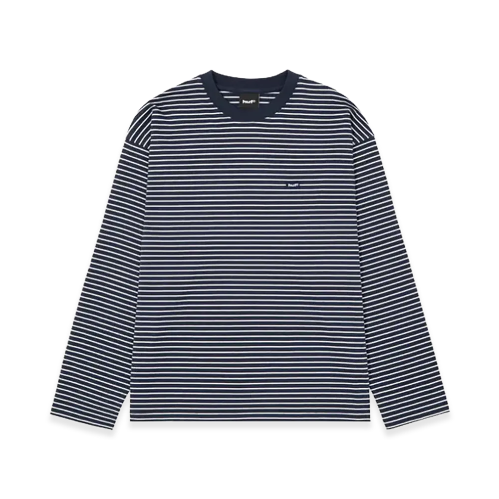 HUF Air Flow LS Border Crew "Navy"
