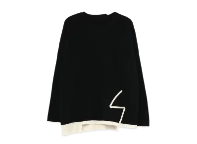 Yohji Yamamoto 7G INDIA YY PULLOVER "Black"