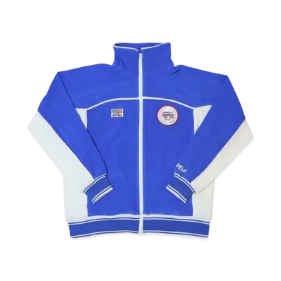 SAPEur Youth 2028 Los Angeles Pile Jersey Jacket "Blue"