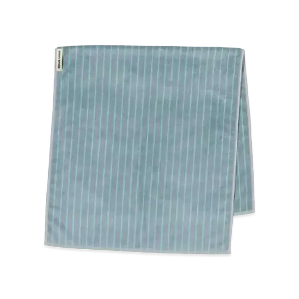 AURALEE x Tekla Bath Towel "Mist Stripes"