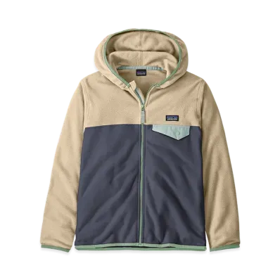 Patagonia Kids Micro D Snap-T Jacket "Smolder Blue"