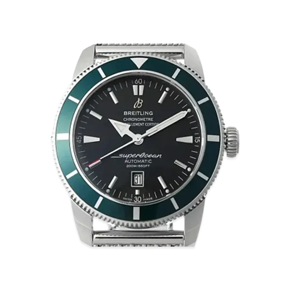 Breitling Superocean Heritage 46 Green Edition "Black/Stainless Steel"