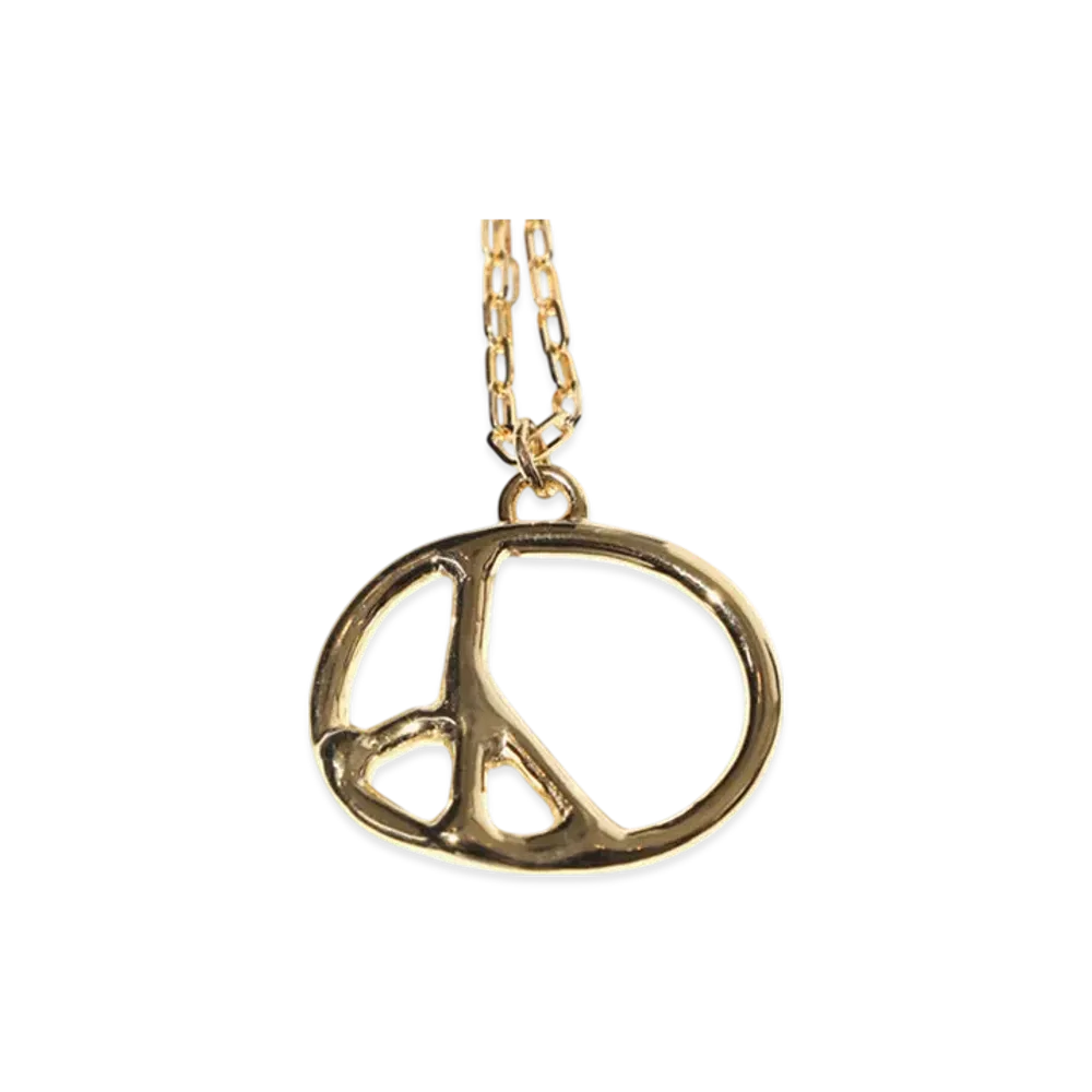NEEDLES Peace Pendant - Gold Plate "Gold"