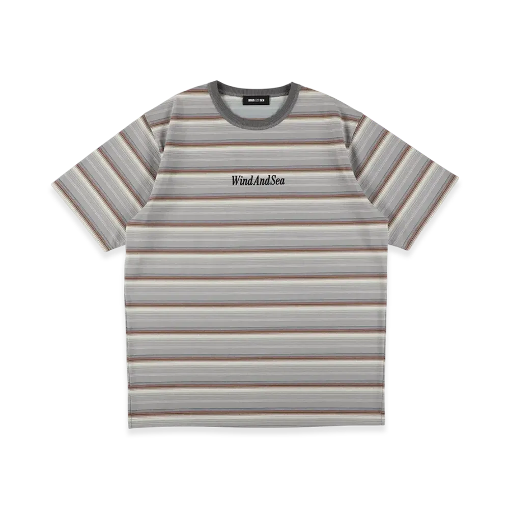 WIND AND SEA Mulch Border Logo S/S Tee "Gray"