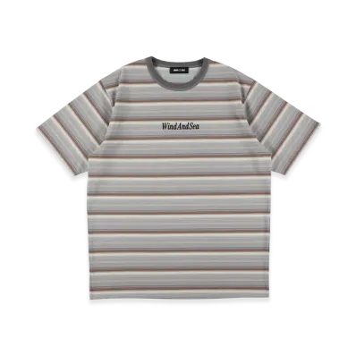 WIND AND SEA Mulch Border Logo S/S Tee "Gray"