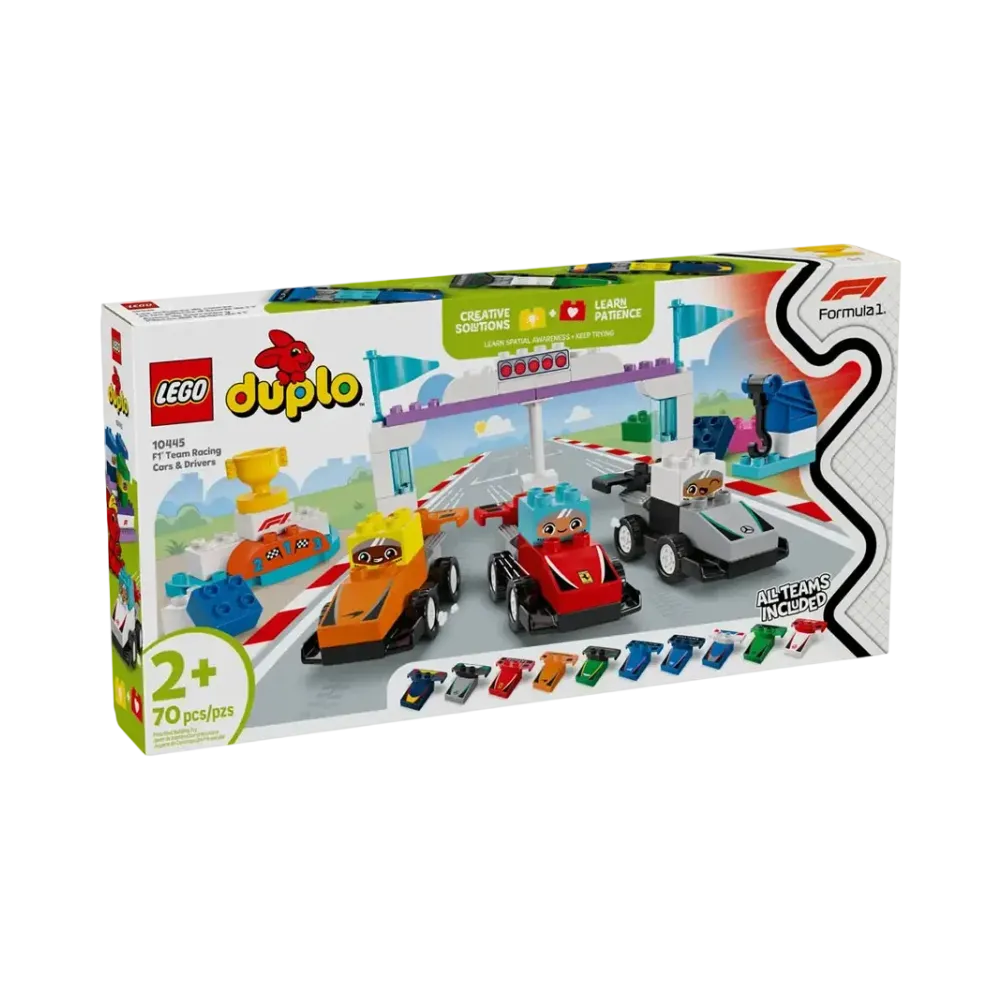 LEGO duplo "F1 Team Race Cars & Drivers" [10445]