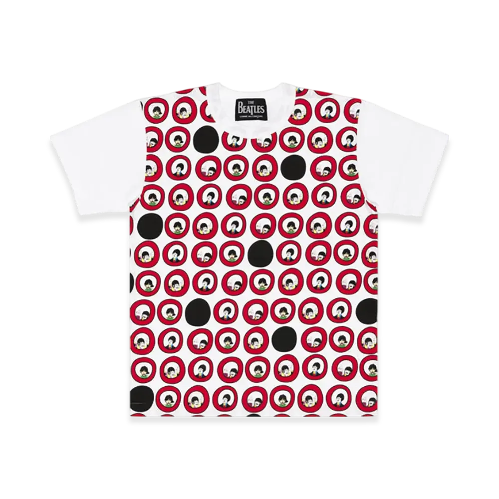 COMME des GARCONS x The Beatles Printed T-Shirt "White"