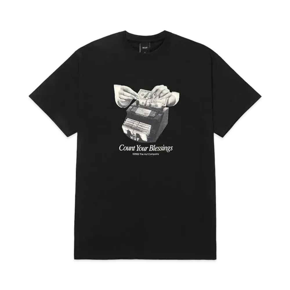 HUF Blessings Tee "Black"