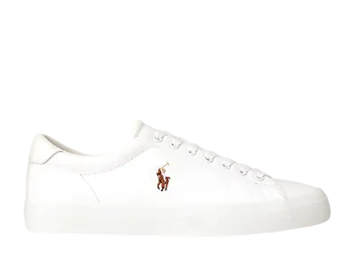 Polo Ralph Lauren Longwood Leather Sneaker "White"