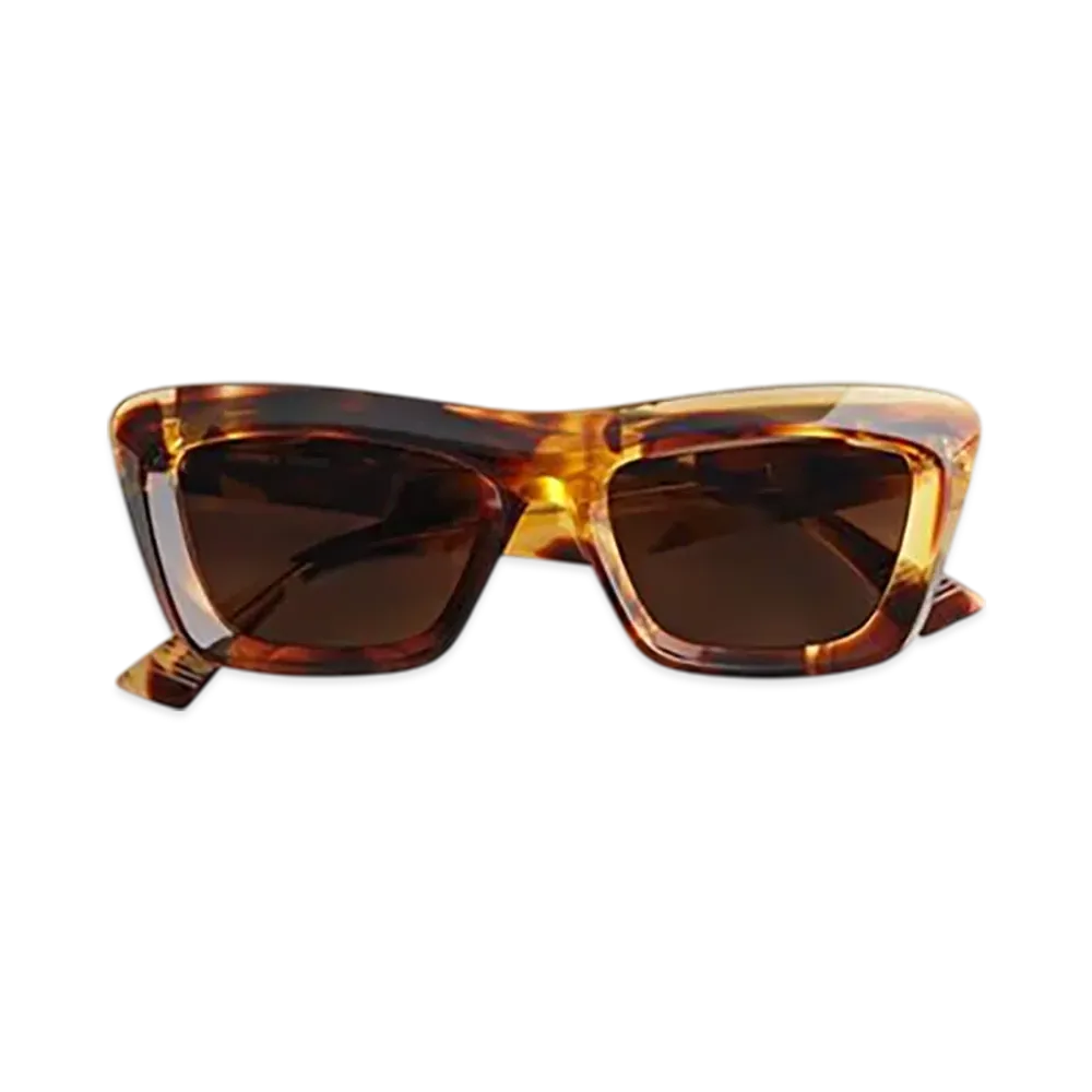 Bottega Veneta Classic Cat Eye Sunglasses "Havana/Brown"