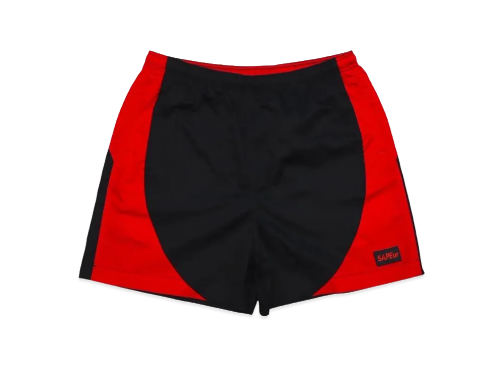 SAPEur Legacy Shorts "Black/Red"