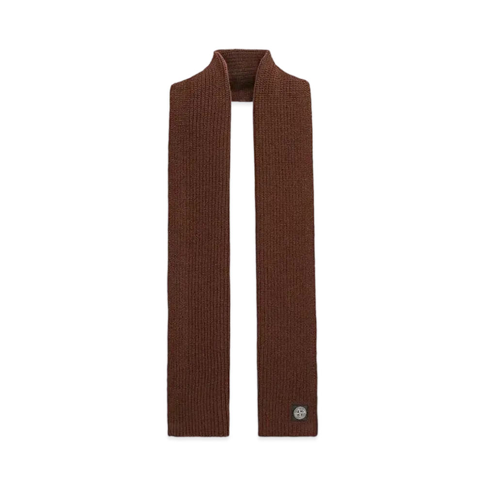 Stone Island N15B5 GEELONG WOOL "Mahogany Brown"