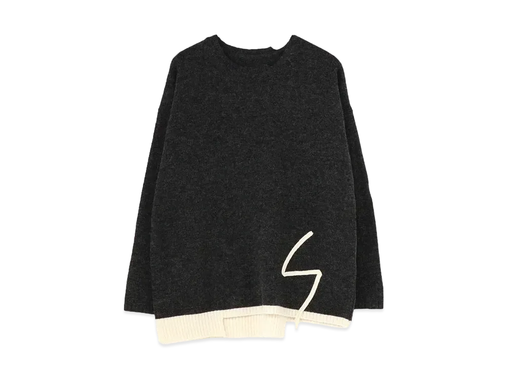 Yohji Yamamoto 7G INDIA YY PULLOVER "Gray"