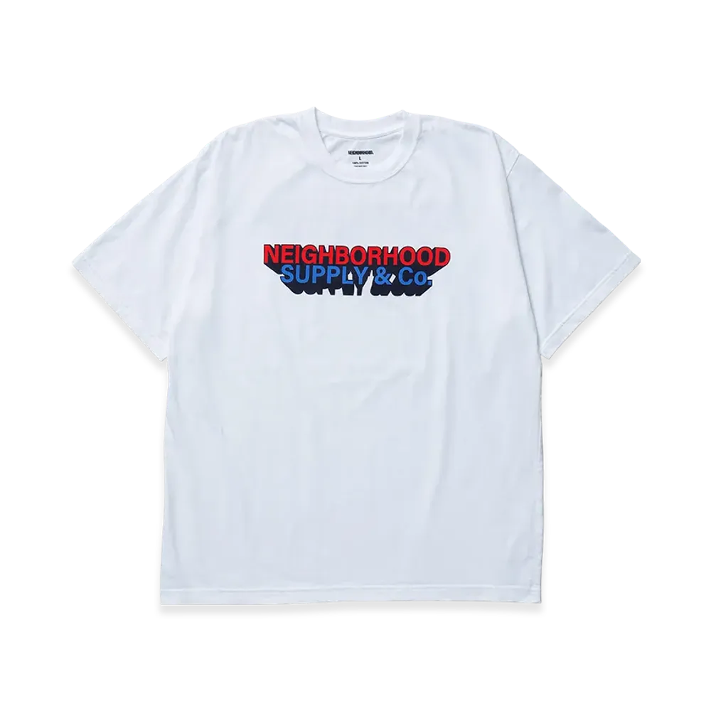 NEIGHBORHOOD NH 251 Spot . Tee SS-11 "White"