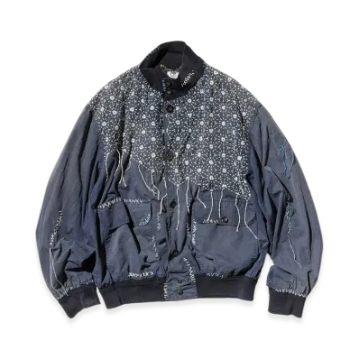 C.P. Company by Sashiko Gals Full Button Jacket Sashiko "Indigo"