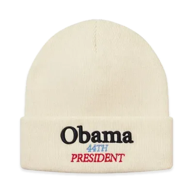 Supreme Obama Beanie "Natural"