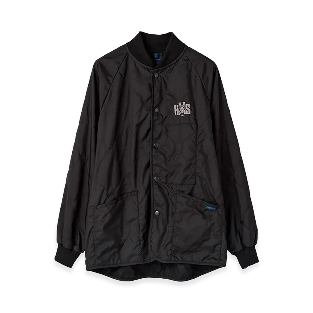 HYSTERIC GLAMOUR x LAVENHAM Bomber Jacket "Black"