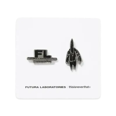 thisisneverthat x Futura LaboratoriesPin "Silver"