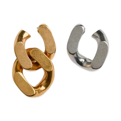 H&M x Stella McCartney Women's Two-Tone Earrings "Gold/Silver"