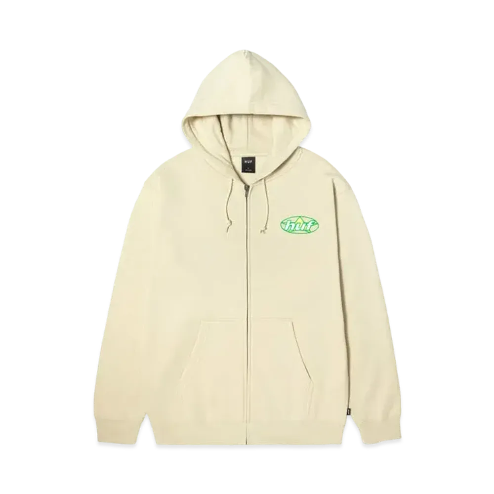 HUF Andromeda Full Zip Hoodie "Stone"