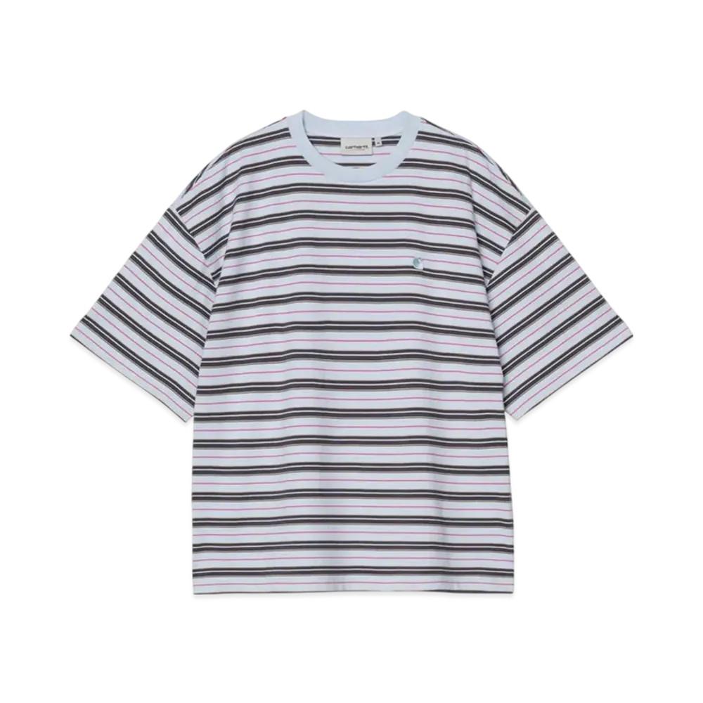 Carhartt WIP S/S Nathan T-Shirt "Nathan Stripe Air Sky"