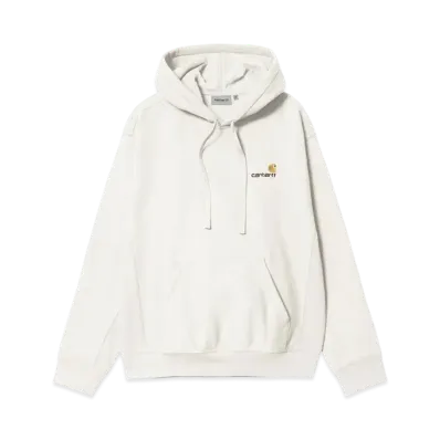 Carhartt Hooded American Script Sweatshirt "Wax"
