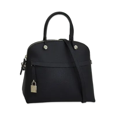 FURLA Classic-M Dome Bag "Black"