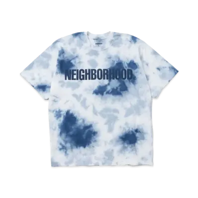 NEIGHBORHOOD Tye Dye . Crewneck SS "Navy"