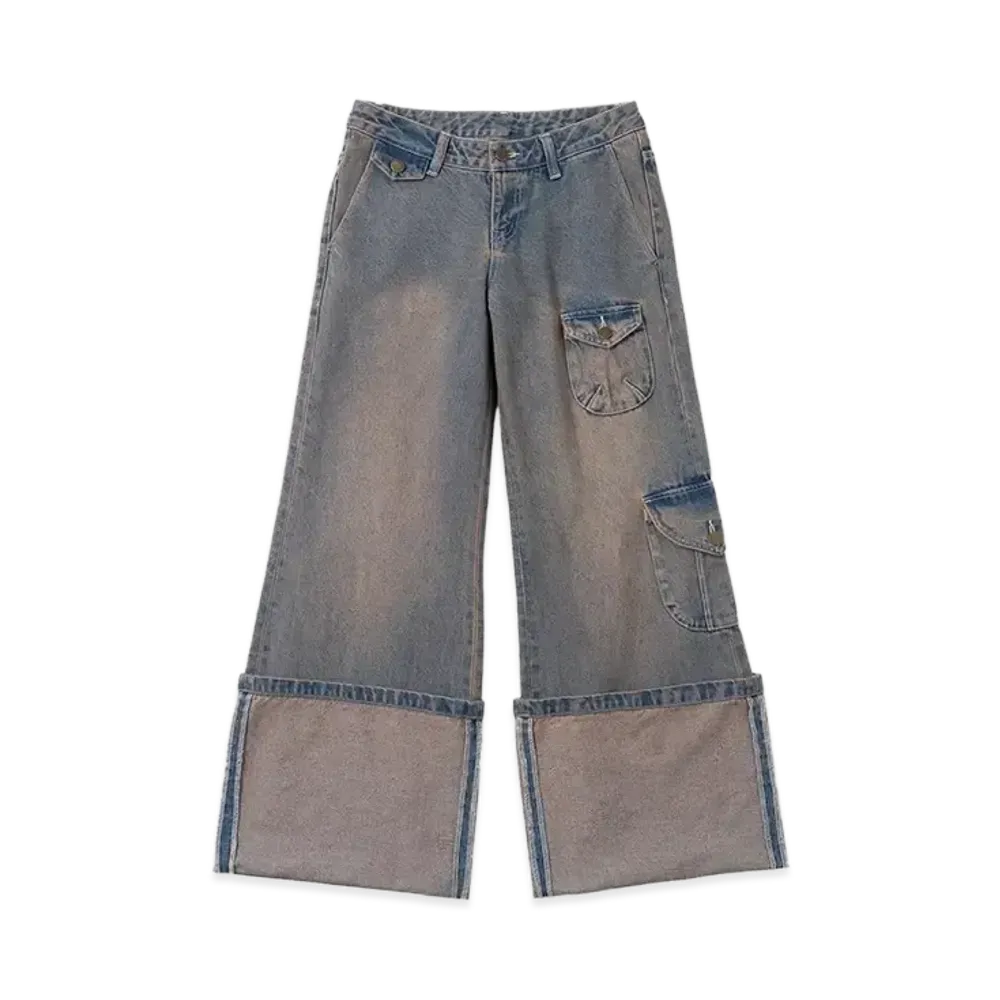 HTH Roll up denim "INDIGO"