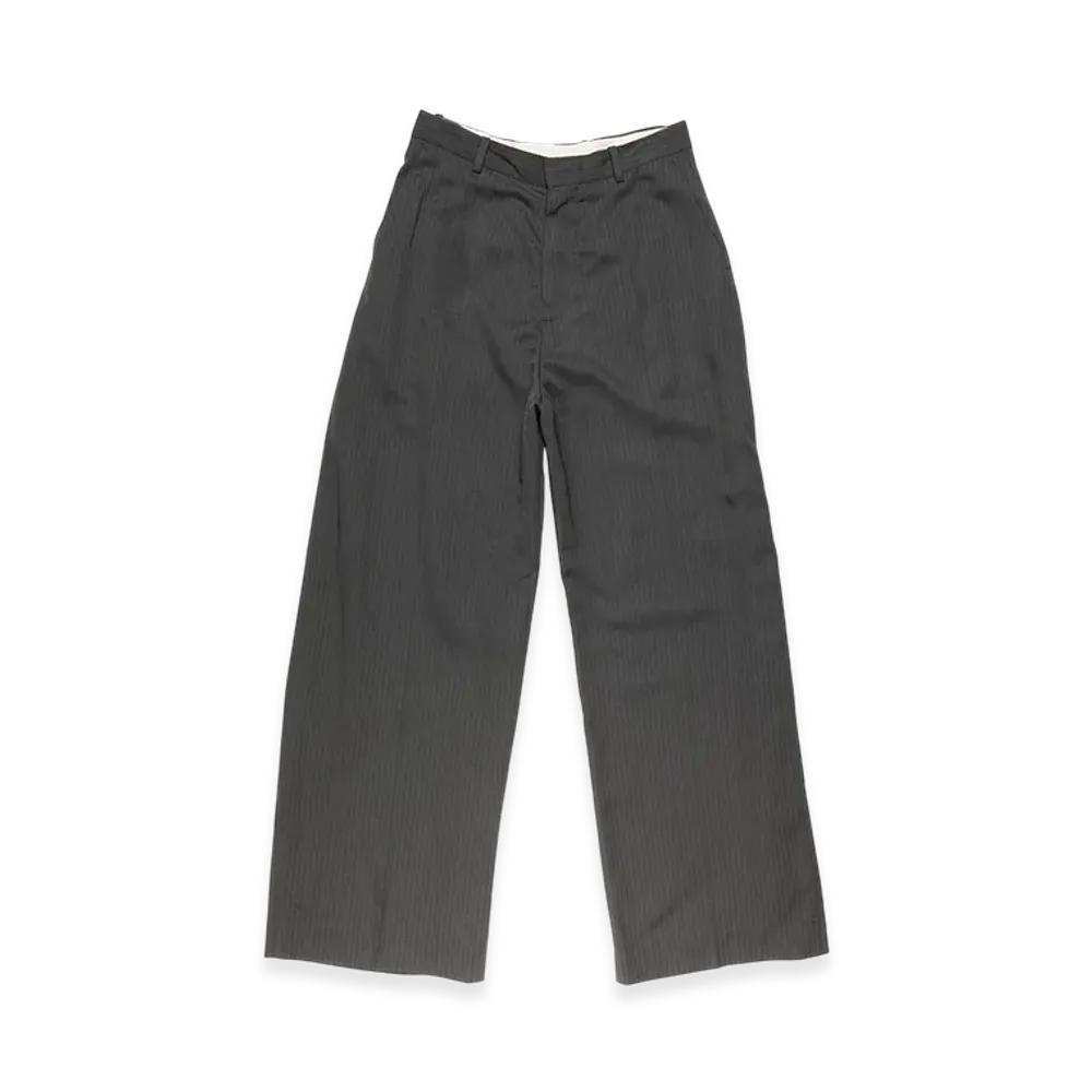 Acne Studios Tailored Herringbone Trousers "Gray"