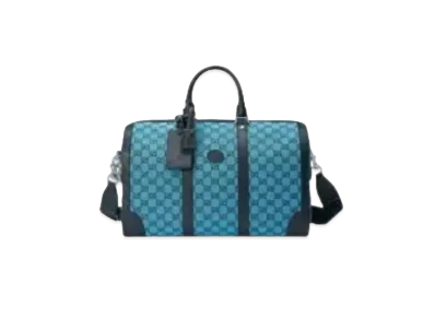 GUCCI 2way Boston Bag GG Retro GG Canvas "Blue"