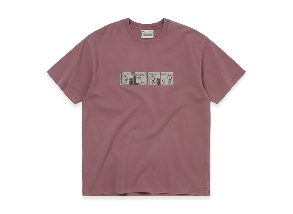 thisisneverthat x PEANUTS Comic Strip Tee "Fuchsia"