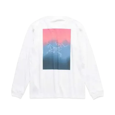 ARC'TERYX Kragg Cotton Heatmap LS "White Light/Multi"