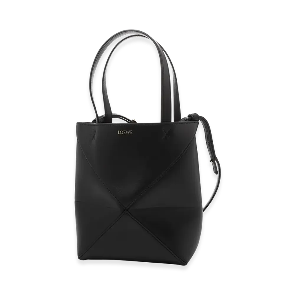 LOEWE Puzzle Tote Mini "Black"