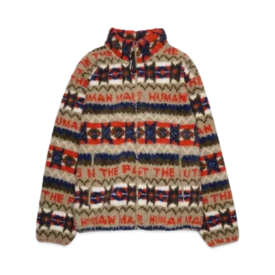 HUMAN MADE Nordic Fleece Jacket "Beige"