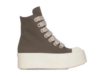 Rick Owens DRKSHDW Women's Mega Bumper Jumbolace Sneaks "Dust/Milk"