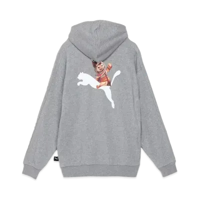 PUMA x MONSTER HUNTER Hoodie "Medium Gray Heather"