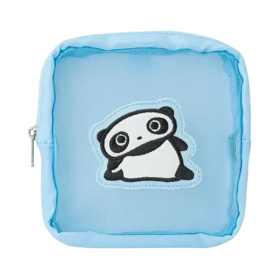 BANDAI "Ichiban Kuji" -Chokotto San-X Universe- B Prize Mesh embroidered pouch - Tarepanda
