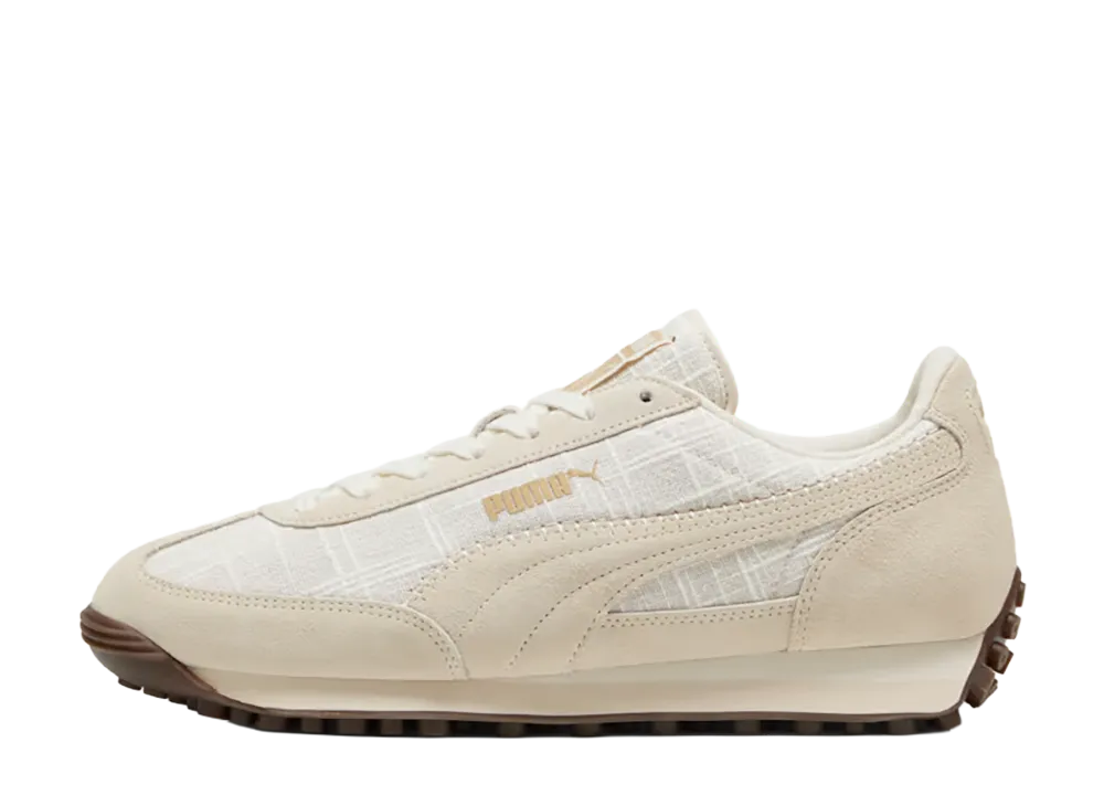 Puma Women's Easy Rider Straw "Alpine Snow/Warm White"