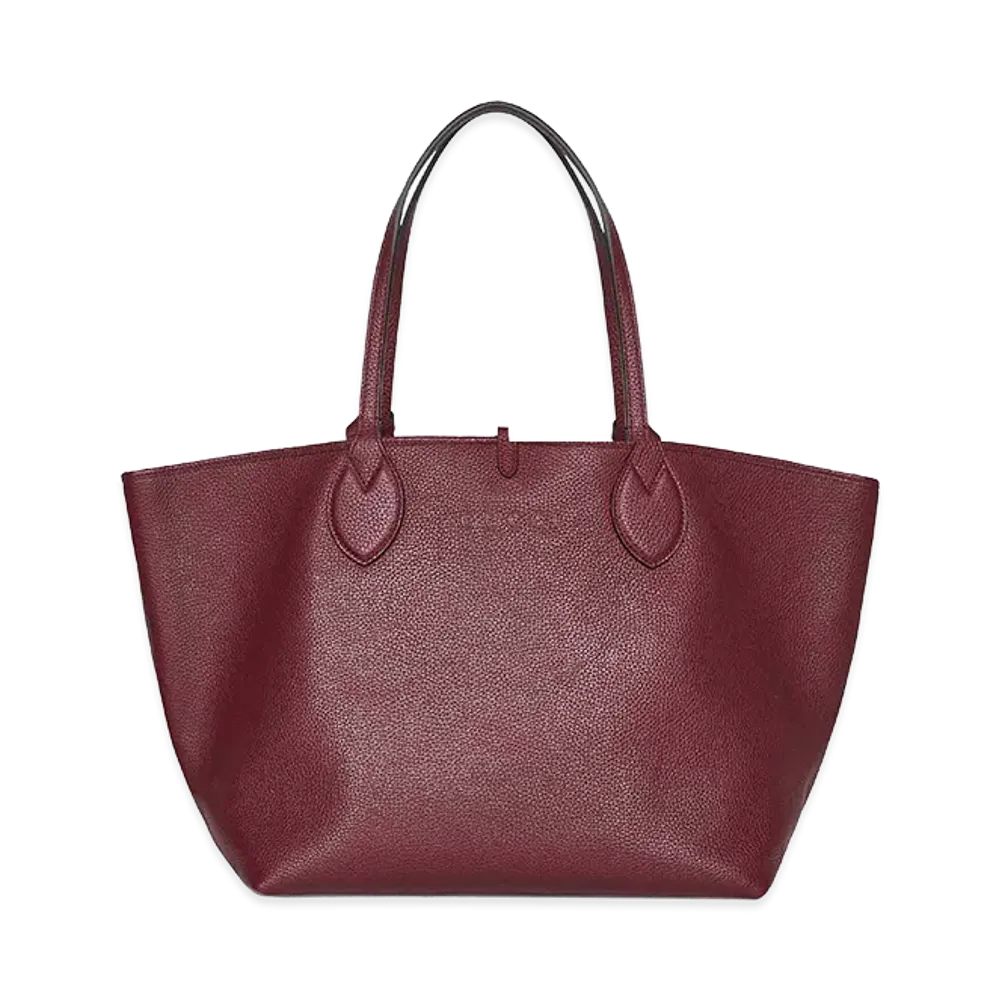 GUCCI Women's Leather Reversible Shopping Bag "Burgundy"