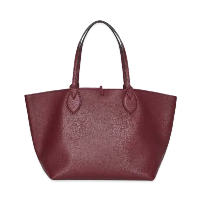 GUCCI Women's Leather Reversible Shopping Bag "Burgundy"