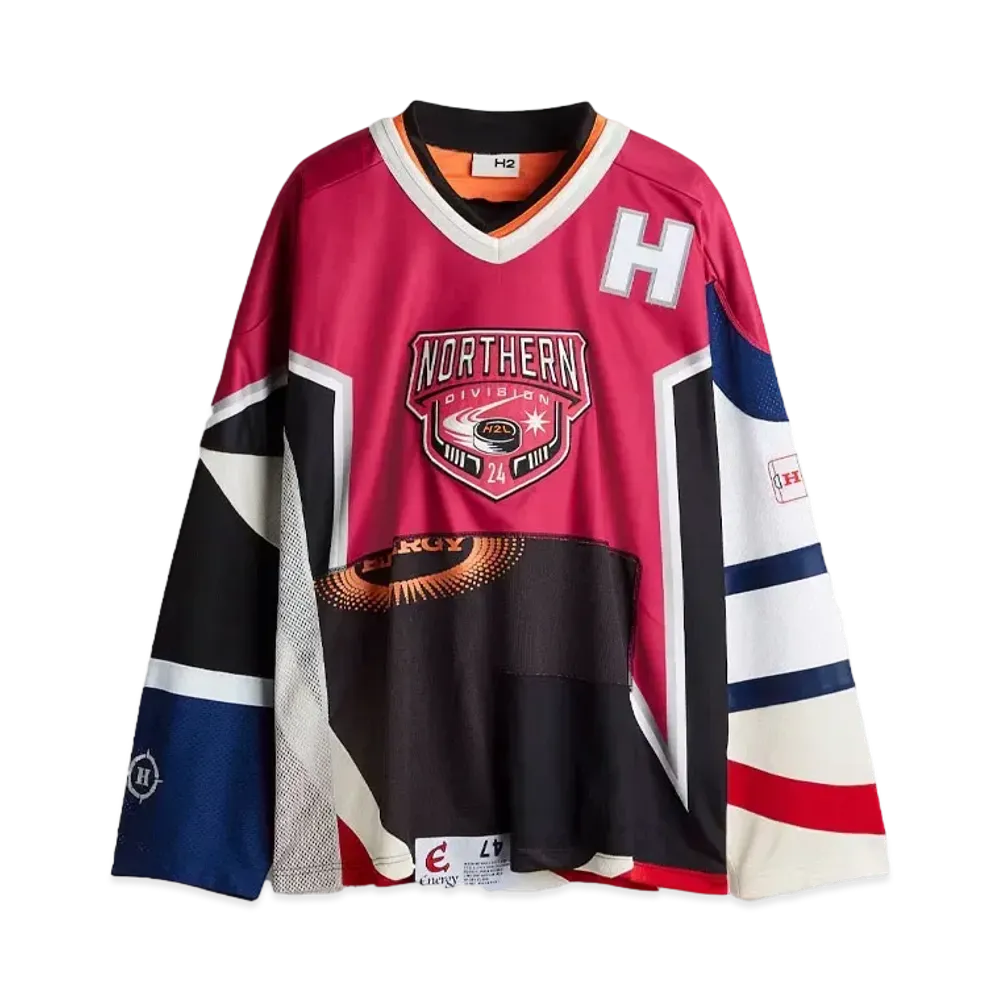 HERONPRESTON x H&M H2 Long Sleeve Hockey Tops "Pink/Color Block"