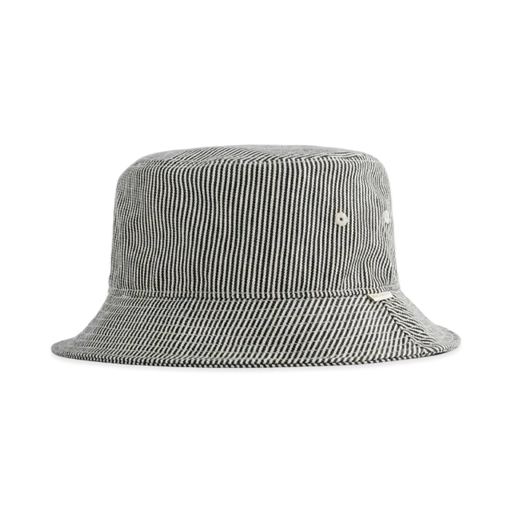 Aime Leon Dore Hickory Stripe Bucket Hat "Black & White"
