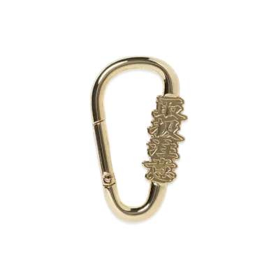 BlackEyePatch Handle With Care Care Carabiner "Gold"