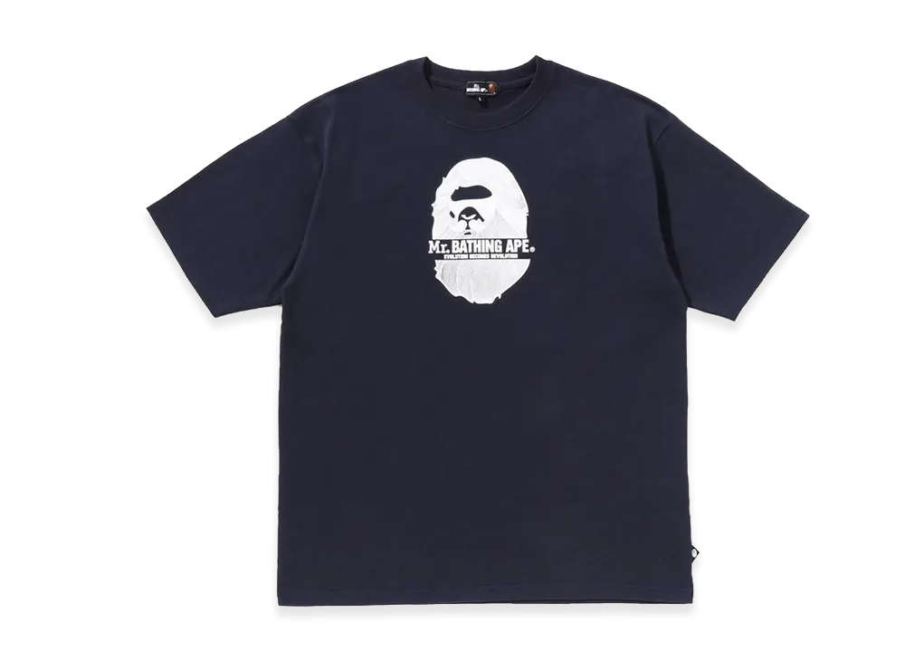 A BATHING APE Mr. BATHING APE SS Tee #2 "Navy"