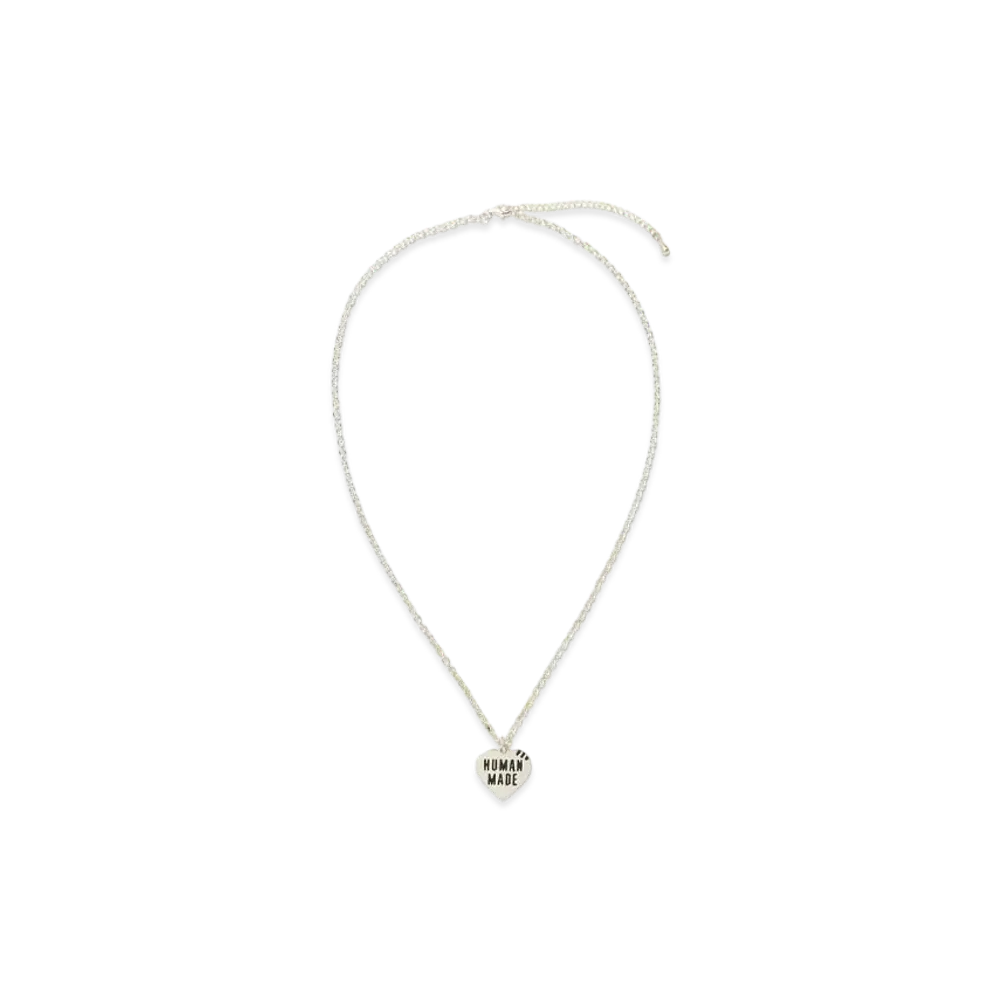 HUMAN MADE Heart Silver Necklace "Silver"