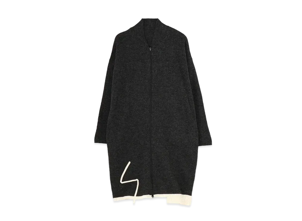Yohji Yamamoto 7G INDIA YY LONG CD "Gray"