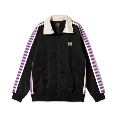Needles for NEPENTHES Track Jacket - Poly Smooth "Black"